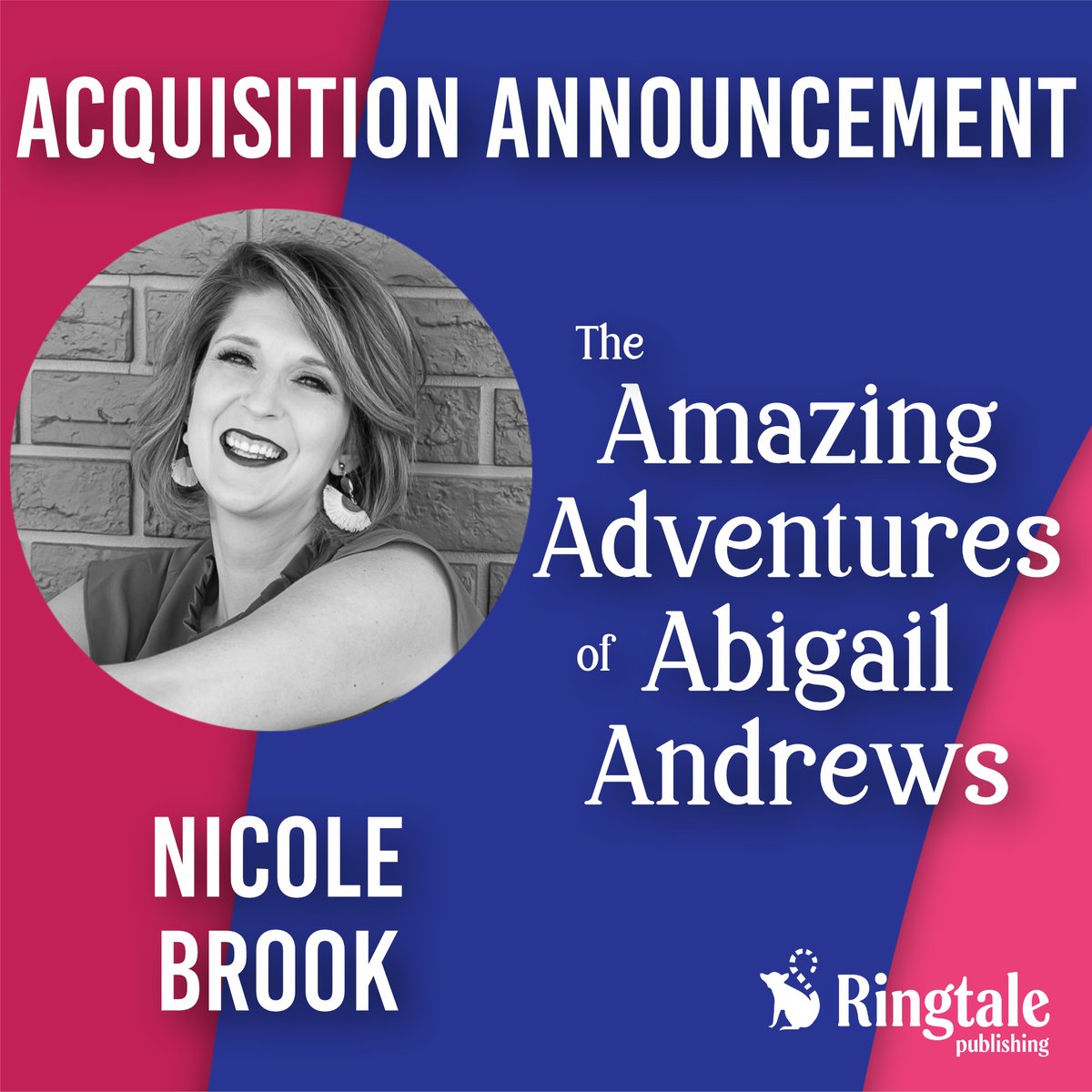 RingtaleBooks's tweet image. 🚨 Ringtale Publishing is pleased to announce The Amazing Adventures of Abigail Andrews, by Nicole Brook.
Previously published in Canada, the beloved series of adventurous chapter books is coming to the US!
Read more here ⬇️
ringtalebooks.com/news
#kidsbooks #booksforkids