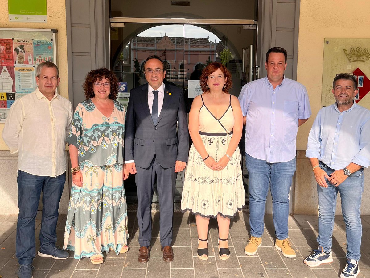 joseprull's tweet photo. Després de visitar l’Ajuntament de Sentmenat inaugurem l’Espai d’art i música de Cal Milionari, un equipament estructurant del poble, la comarca i la nació. 

Bona política pensada en gran per promoure la humanitat, la sensibilitat i la cultura. 

Per generar benestar i futur. https://t.co/PRw6ngfW1s