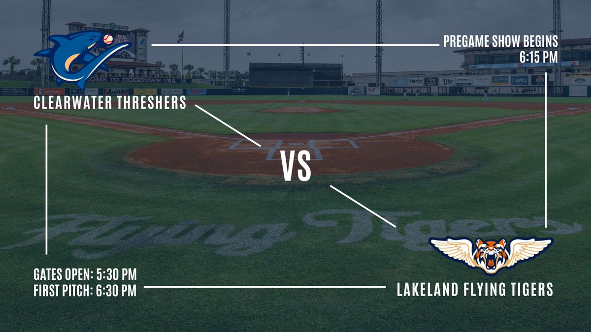 Lakeland Flying Tigers (@lkdflyingtigers) on Twitter photo <a href="/lucaselissalt/">Lucas Elissalt</a> gets the start as we take on the Clearwater Threshers for game 4️⃣ of the series
📺: MiLB.TV / Bally Sports Live
📻: milb.com/lakeland/fans/… <a href="/lucaselissalt/">Lucas Elissalt</a> gets the start as we take on the Clearwater Threshers for game 4️⃣ of the series
📺: MiLB.TV / Bally Sports Live
📻: milb.com/lakeland/fans/…