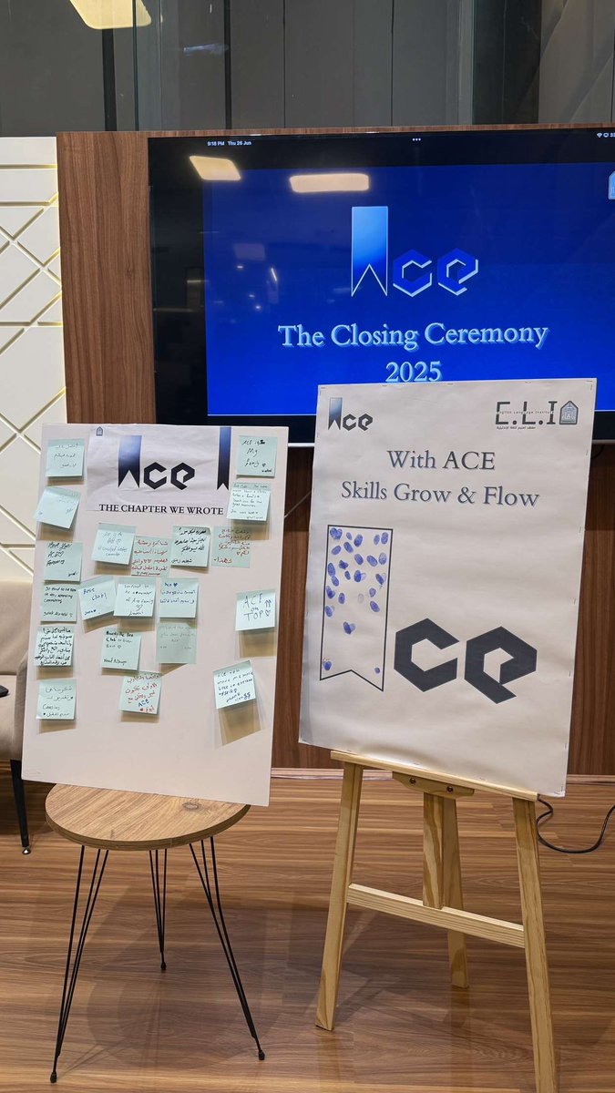 Faymuthri's tweet photo. ACE’s Closing Ceremony 💫💙 https://t.co/yV22Vd3SSU
