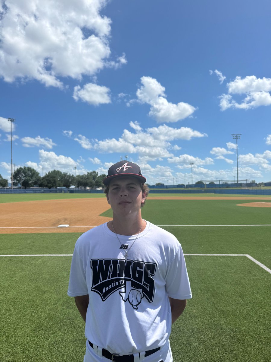 ✭Five Tool Texas✭ (@fivetooltexas) on Twitter photo F: <a href="/RecruitingWings/">WingsRecruiting</a> National 16U 2, Waco Storm Brewer 16U 1
PoG: <a href="/jordan_cannon7/">Jordan Cannon</a> 2-3
Pitcher: <a href="/evan_davis111/">Evan Davis</a> 5 IP, 4H, 5K, R F: <a href="/RecruitingWings/">WingsRecruiting</a> National 16U 2, Waco Storm Brewer 16U 1
PoG: <a href="/jordan_cannon7/">Jordan Cannon</a> 2-3
Pitcher: <a href="/evan_davis111/">Evan Davis</a> 5 IP, 4H, 5K, R