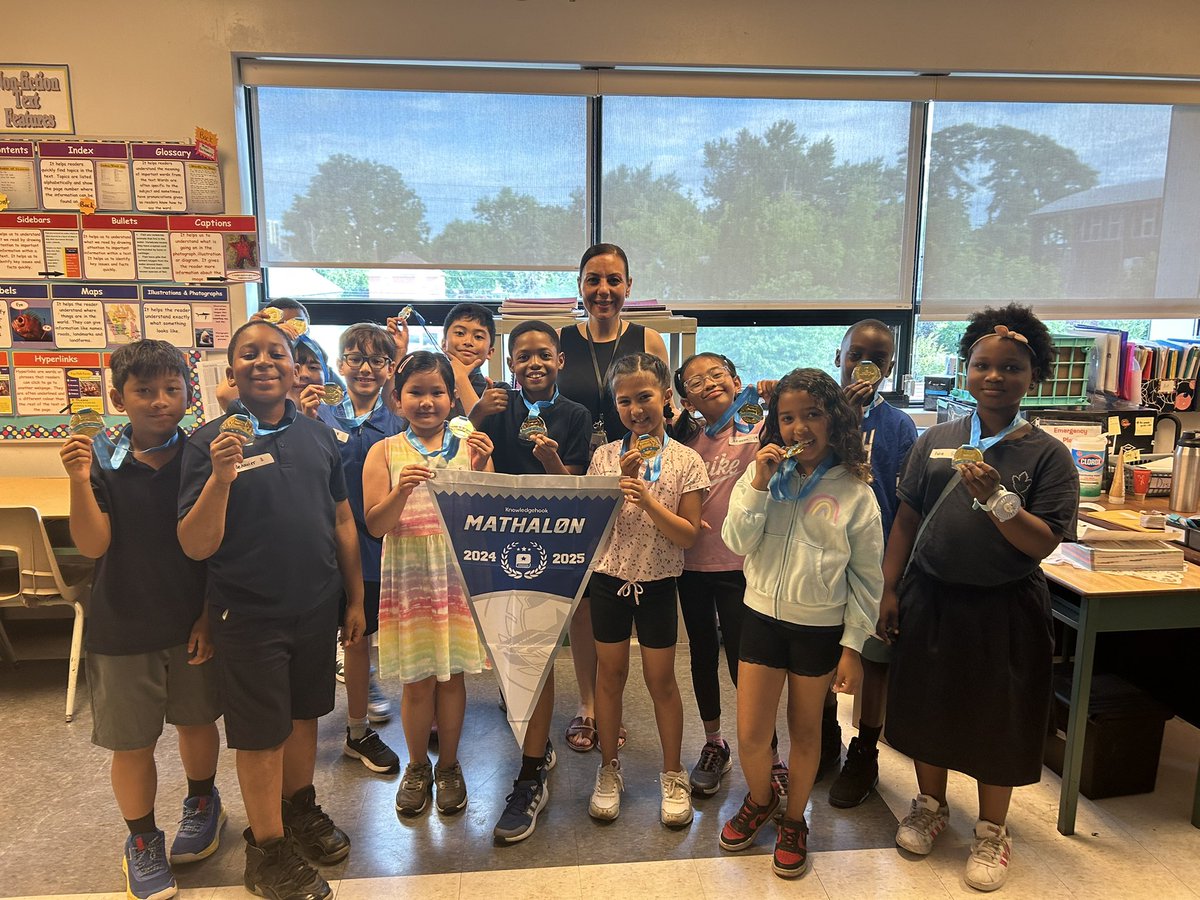 StBernardsTCDSB's tweet image. Congratulations Mathalon winners @knowledgehook much achieved much to be celebrated #StBernardTCDSB