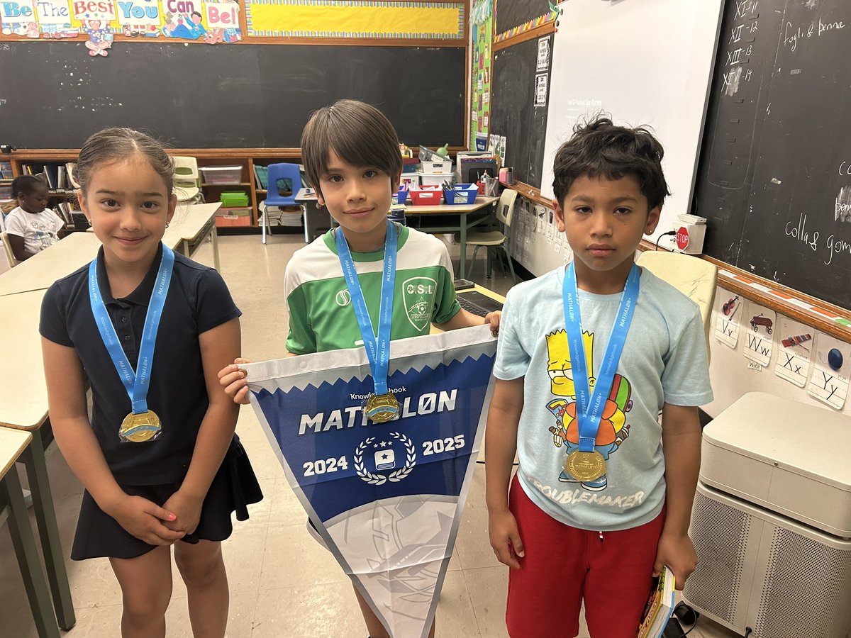 StBernardsTCDSB's tweet image. Congratulations Mathalon winners @knowledgehook much achieved much to be celebrated #StBernardTCDSB