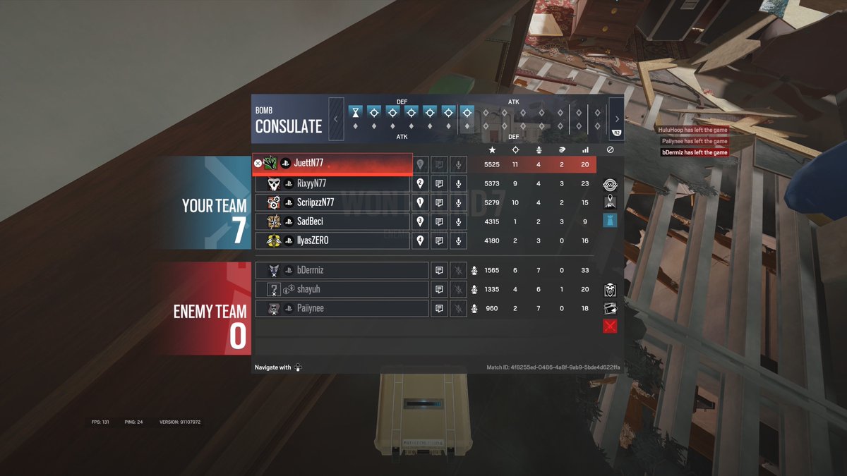 RESULTS🏆

We won 2-0 against <a href="/MinionsXbox/">Minions</a> in <a href="/Grandsixcup/">Grand Six</a> GGWP

Line-up:
<a href="/SadBeci/">Beci</a> 
<a href="/afladung0/">内なる空虚🇧🇦</a> 
<a href="/xScriipzz11/">Scriipzz</a> 
<a href="/Ilyas_0344/">Ilyas🃏</a> 
<a href="/OhRixyy/">𝚁𝚒𝚡𝚢𝚢.</a>