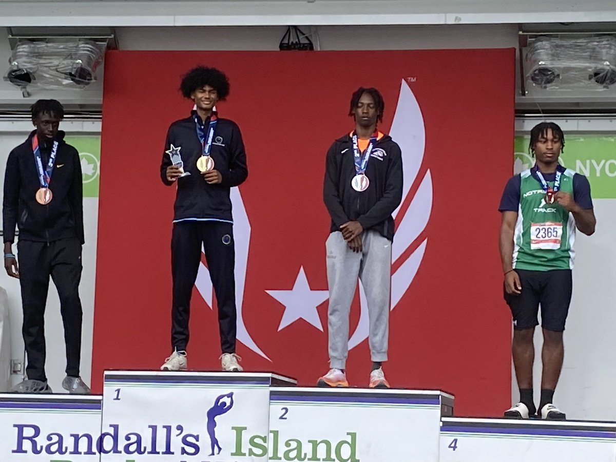 USATF Outdoor National Championships - earning some hardware today. Silver medal in the Shot Put and Bronze in the High Jump.