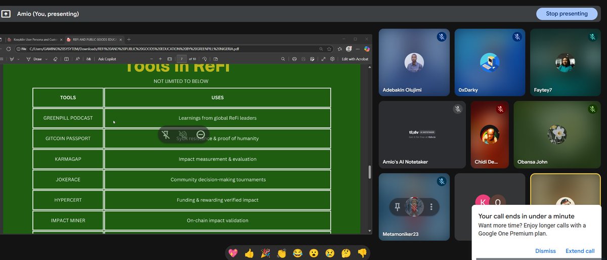 Greenpill Nigeria (@greenpill9ja) on Twitter photo Day 1 ✅
Turn up from <a href="/Fitechcommunity/">Fitech Community</a> was 🔥
Let's do it again tomorrow
100 REGENs following <a href="/Greenpill9ja/">Greenpill Nigeria</a> , Are you one of them? 👀 Day 1 ✅
Turn up from <a href="/Fitechcommunity/">Fitech Community</a> was 🔥
Let's do it again tomorrow
100 REGENs following <a href="/Greenpill9ja/">Greenpill Nigeria</a> , Are you one of them? 👀