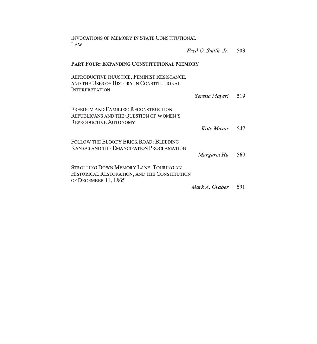 W&amp;M Bill of Rights Journal's Symposium Issue on Memory and Authority is available at HeinOnline, Lexis, EBSCO, Westlaw, and the W&amp;M Repository.

Check it out today! 
scholarship.law.wm.edu/wmborj/vol33/i…