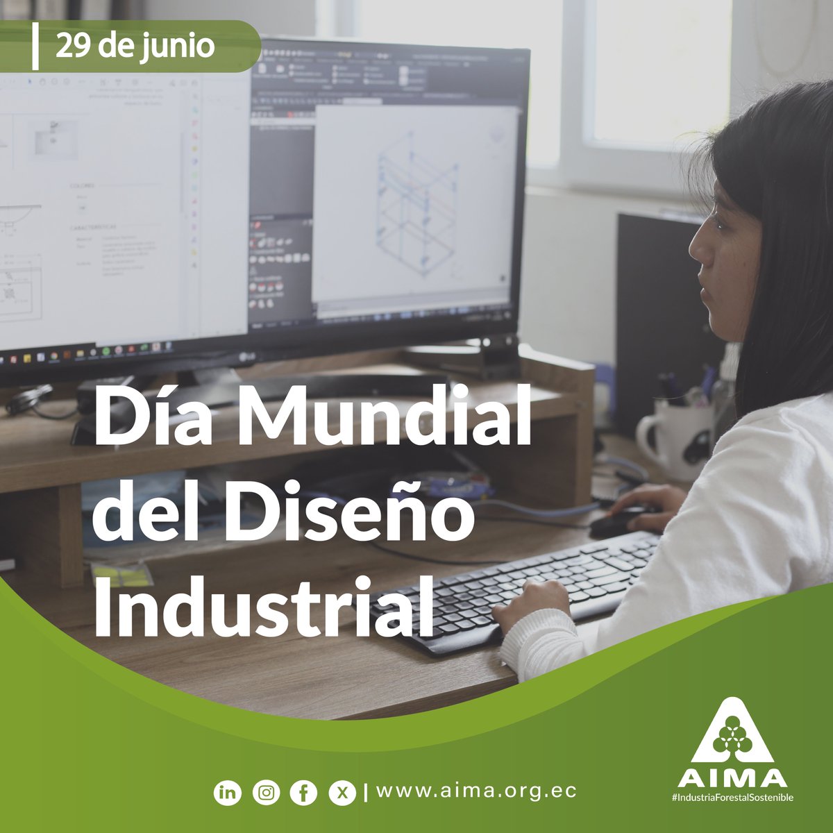 🪵🎨 Hoy celebramos el Día Mundial del Diseño Industrial
En la #IndustriaForestalSostenible, creemos que un buen diseño comienza en el bosque. 🌳✨

Diseñamos con propósito, con madera de origen responsable y una visión de sostenibilidad que conecta la creatividad con el entorno.