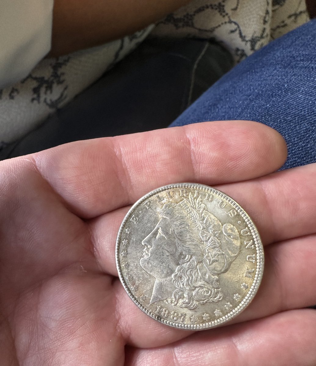 RichOToole's tweet image. Picked up this bad boy today in Galveston #CoinNerd