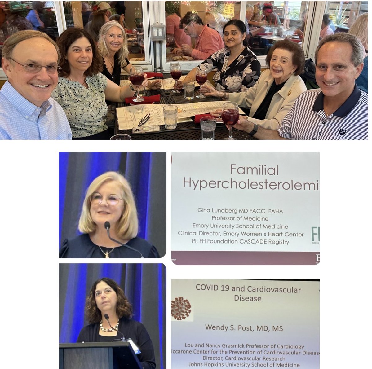 Roger Blumenthal (@rblument1) on Twitter photo Great to meet up with close friends & listen to the state of the art presentations at the 23rd <a href="/emoryheart/">Emory Cardiology</a> ESCAPE meeting <a href="/gina_lundberg/">Gina Lundberg MD FACC FAHA</a> Great to meet up with close friends & listen to the state of the art presentations at the 23rd <a href="/emoryheart/">Emory Cardiology</a> ESCAPE meeting <a href="/gina_lundberg/">Gina Lundberg MD FACC FAHA</a>