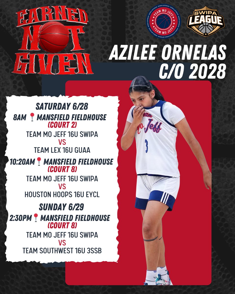 Azilee Ornelas (@getabuck_zilee) on Twitter photo It’s that time of year, Let’s goooo!!
<a href="/DaveSmithWTX/">Dave Smith</a> <a href="/TheJungleSSA/">Ladavron Smith</a> <a href="/LeftyyMike/">Michael J. Simmons</a> <a href="/UNProspects/">Mike Simmons</a> <a href="/SuddenEwbb/">Sudden Exposure</a> <a href="/TeamMoJeff_/">Team Moriah Jefferson</a> <a href="/TeamMoJeff/">Team Moriah Jefferson</a> <a href="/_BonnBonn/">Moriah Jefferson</a> It’s that time of year, Let’s goooo!!
<a href="/DaveSmithWTX/">Dave Smith</a> <a href="/TheJungleSSA/">Ladavron Smith</a> <a href="/LeftyyMike/">Michael J. Simmons</a> <a href="/UNProspects/">Mike Simmons</a> <a href="/SuddenEwbb/">Sudden Exposure</a> <a href="/TeamMoJeff_/">Team Moriah Jefferson</a> <a href="/TeamMoJeff/">Team Moriah Jefferson</a> <a href="/_BonnBonn/">Moriah Jefferson</a>