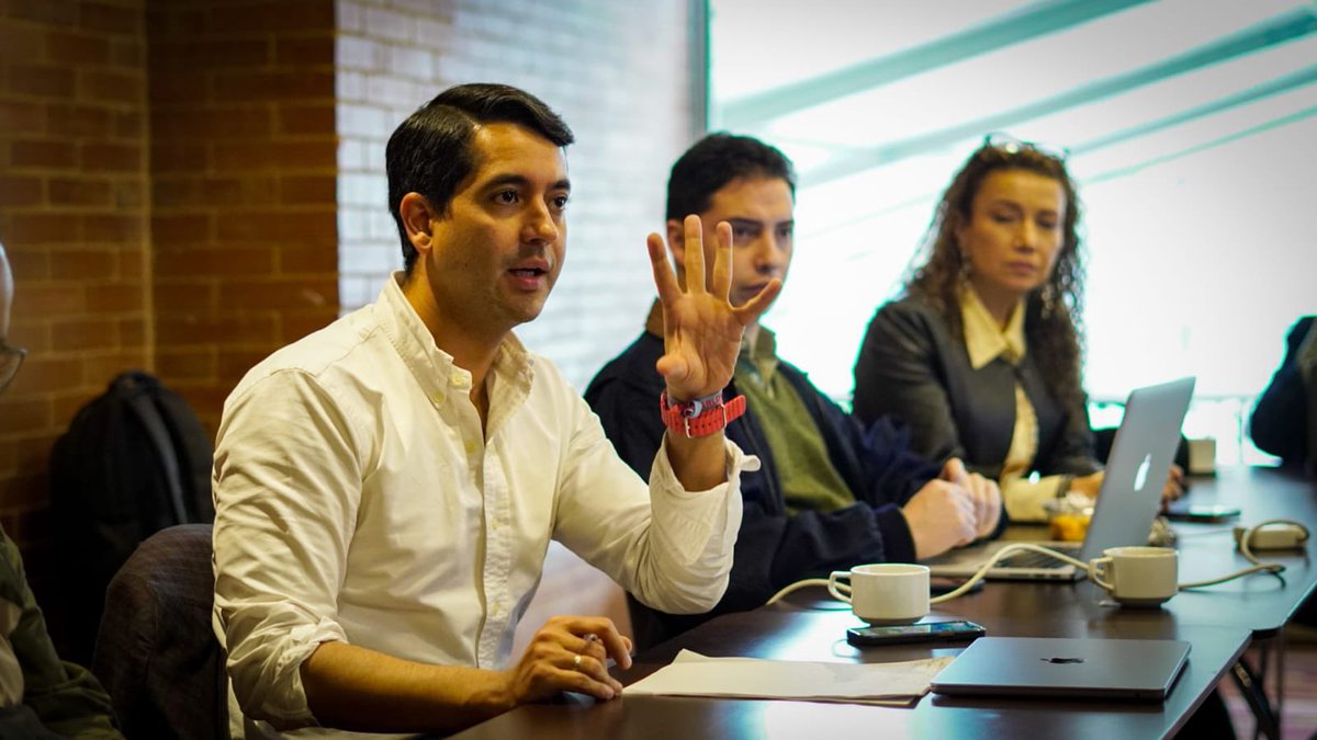 ATENEA (@ateneabogota) on Twitter photo Hoy nos reunimos con el equipo de <a href="/Compensar_info/">Compensar</a>, en compañía de la <a href="/DesarrolloBta/">Secretaría Desarrollo Económico</a> y nuestro director <a href="/vicsaavedraM/">Víctor Saavedra</a> para revisar los avances del piloto que estamos estructurando como antesala a la entrada en operación del Campus de Ciencia, Tecnología e Innovación de Bogotá. Hoy nos reunimos con el equipo de <a href="/Compensar_info/">Compensar</a>, en compañía de la <a href="/DesarrolloBta/">Secretaría Desarrollo Económico</a> y nuestro director <a href="/vicsaavedraM/">Víctor Saavedra</a> para revisar los avances del piloto que estamos estructurando como antesala a la entrada en operación del Campus de Ciencia, Tecnología e Innovación de Bogotá.