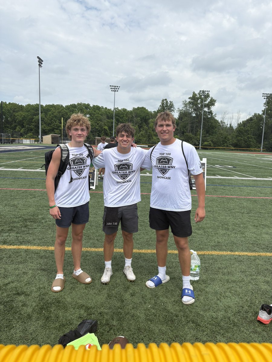 Orchard Park Quakers Football (@opquakersfb) on Twitter photo <a href="/CrossTrainingA/">Cross Training Athletics</a> Top 💯 Camp today and a few Quakers represented maroon & white! Great work <a href="/JaydenHassett15/">Jayden Hassett</a> <a href="/joeymiller_10/">Joey Miller</a> & <a href="/LoganMcDougal57/">Logan McDougall</a>❗️
#OPNE <a href="/CrossTrainingA/">Cross Training Athletics</a> Top 💯 Camp today and a few Quakers represented maroon & white! Great work <a href="/JaydenHassett15/">Jayden Hassett</a> <a href="/joeymiller_10/">Joey Miller</a> & <a href="/LoganMcDougal57/">Logan McDougall</a>❗️
#OPNE