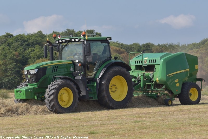 #Hay2025 A few snaps from the last 7 days of some local crews baling this years crop of Hay. Always nice to get a snap or 2 of some smaller balers still earning their keep. 
#IrishFarming #IrishAgri