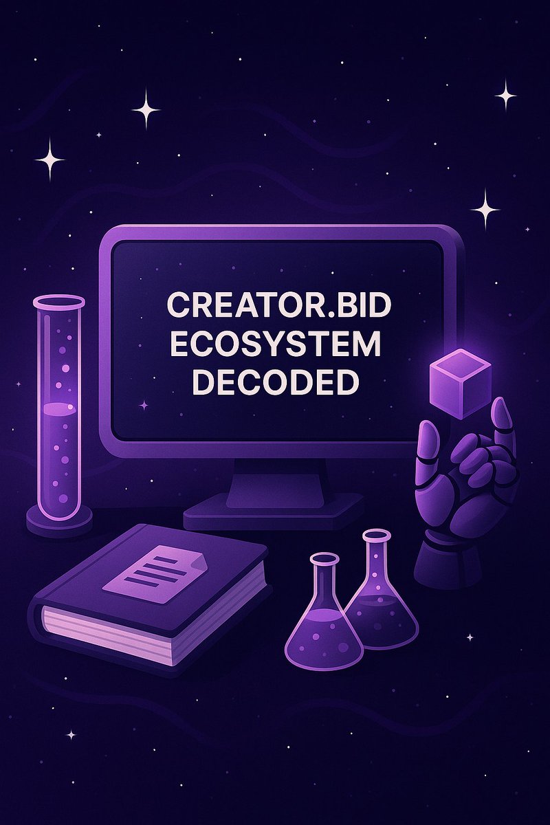 I finally sat down to decode CreatorBid’s ecosystem - and wow, this game runs deeper than most people think.

What looks like just a leaderboard and some token mechanics is actually a dynamic PvP arena for aligned users, smart endorsers, and patient stakers.

Here’s what clicked