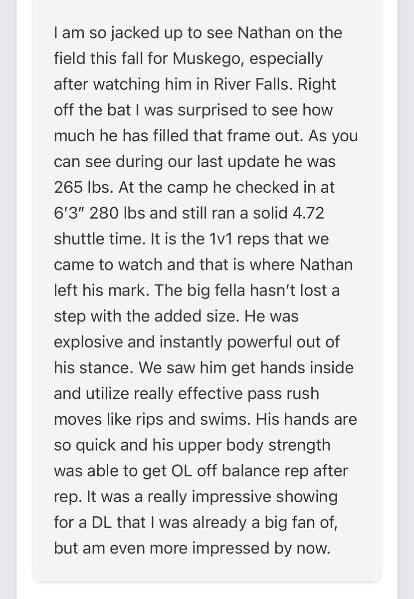 nathan_makinen's tweet image. Appreciate the write up!
@MJ_NFLDraft @PrepRedzoneWI