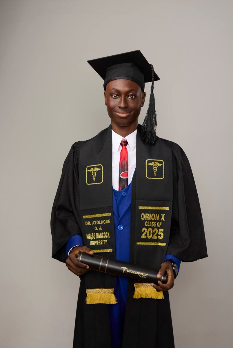 Introducing

Dr Atolagbe O.J. (MB;BS Babcock)
Distinction in Surgery

Can only be God!