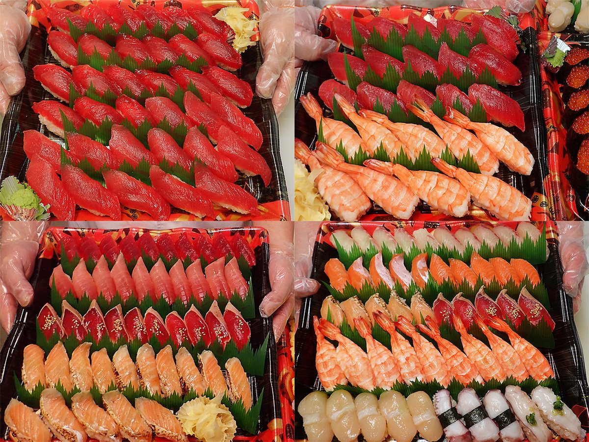 kyouzan_'s tweet image. 💖#おはようございます!💖
🤩【好きなネタを好きなだけ!】🤩
😻大量注文受付中!😻
🍣週末も半額セール開催中!🍣
✅いわしちょっとだけあります!🌟
✅ぶりの大とろ!🌟
✅トロタク巻3本セット!🌟
✅充実のお惣菜!✅
🔴【タコの唐揚】🔴
🔴【ホルモンの唐揚】🔴
🔴【イカの磯辺揚】🔴…