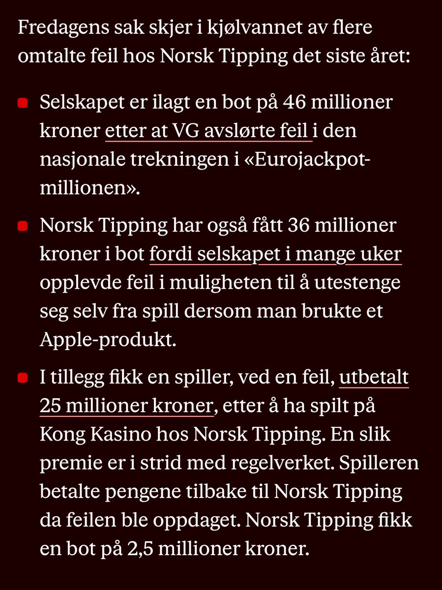 Arjan Sydhagen Dalsøren (@sakkenmzp) on Twitter photo På tide å diskutere monopolet til <a href="/NorskTippingAS/">Norsk Tipping AS</a>? På tide med mer konkurranse i markedet! På tide å diskutere monopolet til <a href="/NorskTippingAS/">Norsk Tipping AS</a>? På tide med mer konkurranse i markedet!