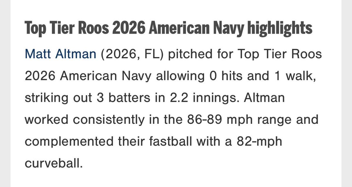 pitched really good thank <a href="/andyfleischack1/">andy fleischacker</a> <a href="/Miller24Jackson/">Jackson Miller</a> <a href="/GaitherBaseball/">Gaither Baseball</a>
