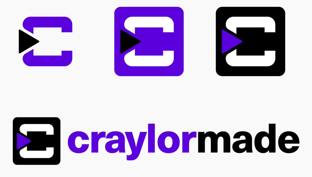 craylormade's tweet image. I'm excited to share that we're working on a new icon for the Craylor brand! There's a deeper reason for this (to be announced soon). In the mean time, I would love your feedback on which icon you prefer?