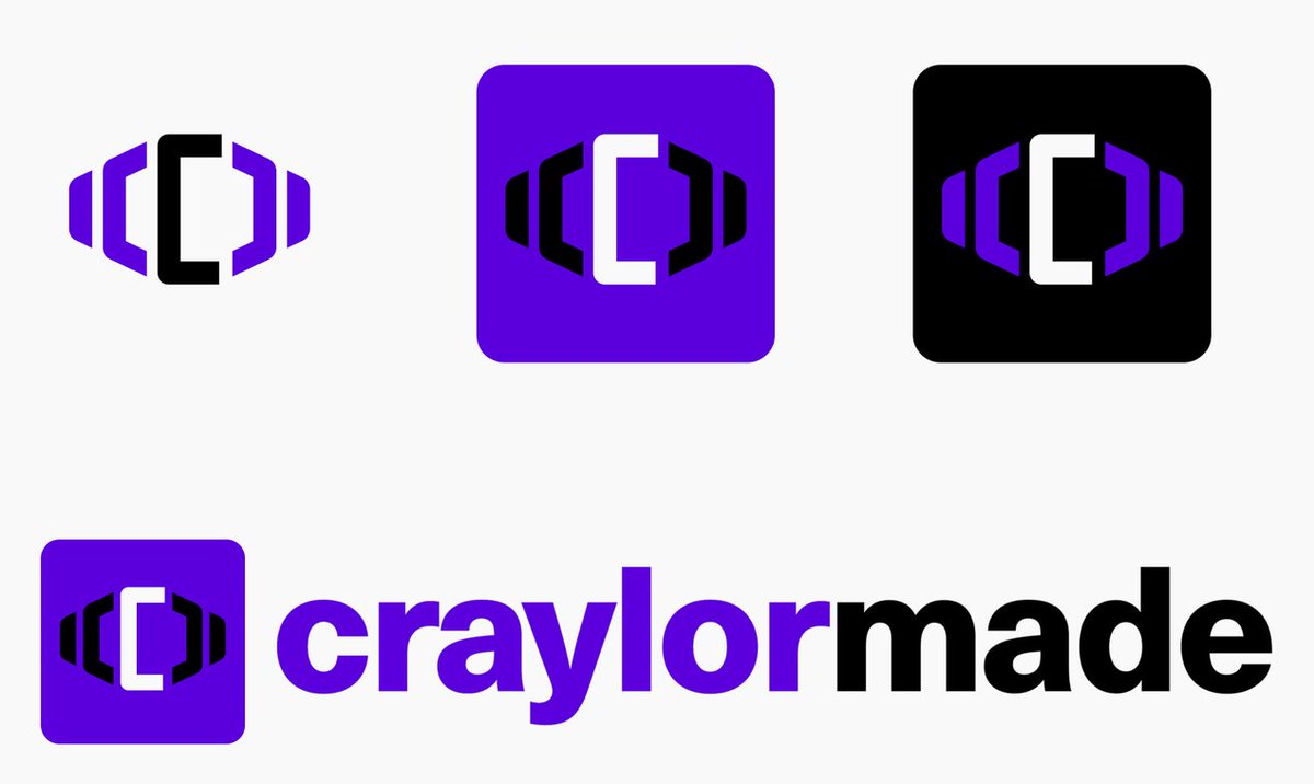 craylormade's tweet image. I'm excited to share that we're working on a new icon for the Craylor brand! There's a deeper reason for this (to be announced soon). In the mean time, I would love your feedback on which icon you prefer?