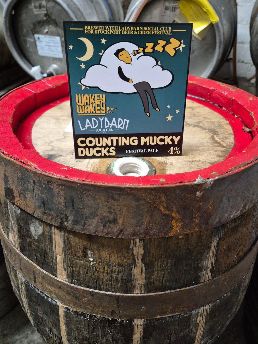 Ladybarn Social Club (@ladybarnsocial) on Twitter photo Our <a href="/skbeerfestival/">Stockport Beer Fest</a> Special Festival Ale has just been delivered in the wood! @wakeywakeybrewco Counting Mucky Ducks debuted at Stockport Beer Festival last weekend and now is our turn for it to be on the bar so watch this space…
<a href="/MancSpbw/">SPBW_GRT_MANC</a> (!) Our <a href="/skbeerfestival/">Stockport Beer Fest</a> Special Festival Ale has just been delivered in the wood! @wakeywakeybrewco Counting Mucky Ducks debuted at Stockport Beer Festival last weekend and now is our turn for it to be on the bar so watch this space…
<a href="/MancSpbw/">SPBW_GRT_MANC</a> (!)
