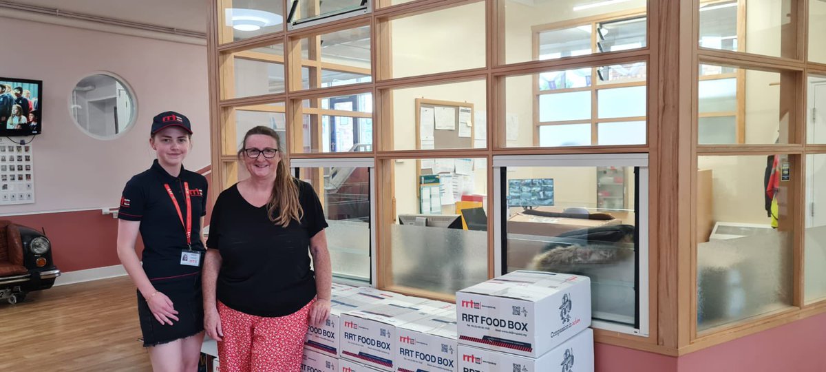 Perry Wood Primary supporting families with the help and support of the Rapid Relief Team. 25 food parcels ready to go out to families and 2 big boxes of breakfast bars.