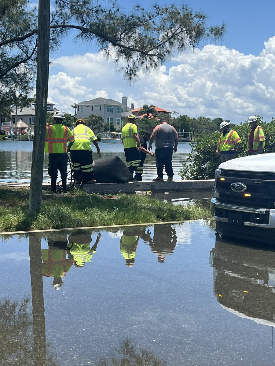 Josh Rojas (@joshrojasbn9) on Twitter photo St. Pete Beach says problems with an F-DOT tide check valve allowed for tidal flooding in the Don CeSar neighborhood. A pipe plug and two pumps were brought in for emergency repairs. F-DOT says the valve will be repaired or replaced. <a href="/BN9/">Spectrum Bay News 9</a> St. Pete Beach says problems with an F-DOT tide check valve allowed for tidal flooding in the Don CeSar neighborhood. A pipe plug and two pumps were brought in for emergency repairs. F-DOT says the valve will be repaired or replaced. <a href="/BN9/">Spectrum Bay News 9</a>