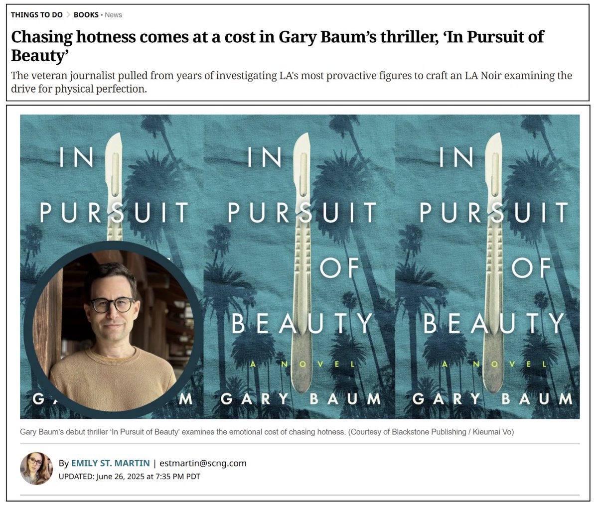 Blackstone Publishing (@blackstoneaudio) on Twitter photo “I was interested in...a figure who presents a strong energy & has a view of the world that’s unstoppable.”— <a href="/garymbaum/">Gary Baum</a>, on how his 15-year tenure at <a href="/THR/">The Hollywood Reporter</a> inspired the <a href="/nypost/">New York Post</a> + <a href="/Hollywdinsdr/">Hollywood Insider</a> pick, #INPURSUITOFBEAUTY (Pub: 7/1)!
-dailynews.com/2025/06/26/cha…
-blackstonepublishing.com/products/book-…? “I was interested in...a figure who presents a strong energy & has a view of the world that’s unstoppable.”— <a href="/garymbaum/">Gary Baum</a>, on how his 15-year tenure at <a href="/THR/">The Hollywood Reporter</a> inspired the <a href="/nypost/">New York Post</a> + <a href="/Hollywdinsdr/">Hollywood Insider</a> pick, #INPURSUITOFBEAUTY (Pub: 7/1)!
-dailynews.com/2025/06/26/cha…
-blackstonepublishing.com/products/book-…?
