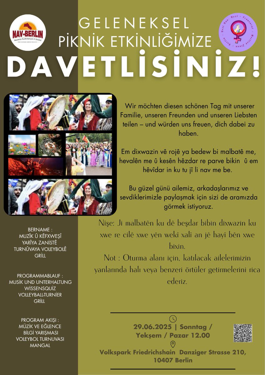 Piknik etkinliğimize devetlisiniz!