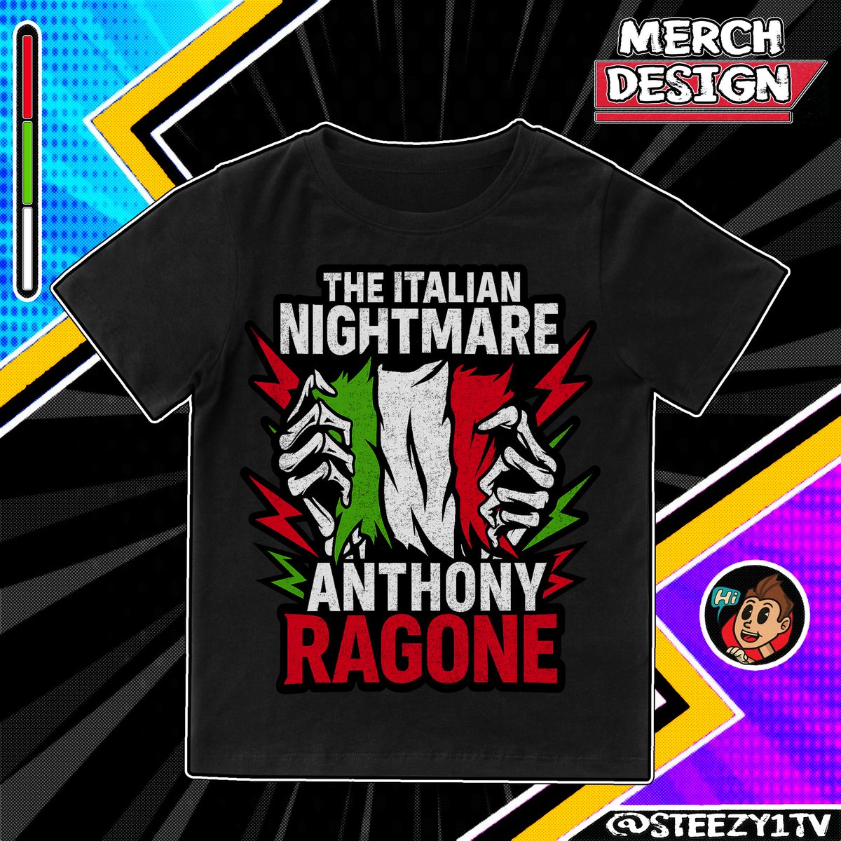 Recent merch design commissions 👕

I think merch designs are my favourite thing to work on at this point, so I'm happy to do them at a discounted rate 😉

Join my Discord Server: SmackSteez!★ for textures, templates, and trouble. 👇👇👇
discord.gg/5HJv8Bmp

#CAW #CAWmmunity