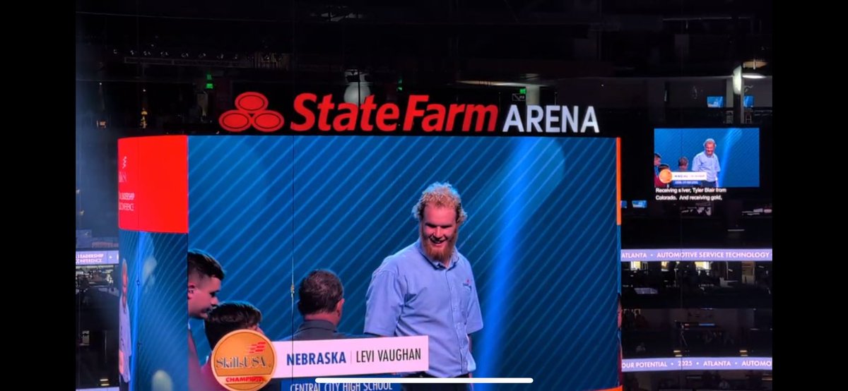 Congratulations Levi Vaughan for winning the Automotive Service Technician contest at NATIONAL SKILLSUSA Competition!!!! <a href="/ccpsactivities/">Central City Bison</a> <a href="/CentralCityRN/">Republican Nonpareil</a>
