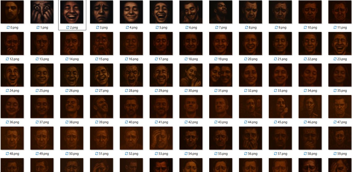 0xCursedEnergy's tweet photo. I made this in my spare time 
100 unique, pixelated emotions. Each one raw, weird, and very human.
Soul Pixels minting in 28 minutes on @AbstractChain 
Price: 0.002 ETH
→ https://t.co/sx10RCUqDO
Mint if one of them feels like you. https://t.co/xp5cqmzrPM