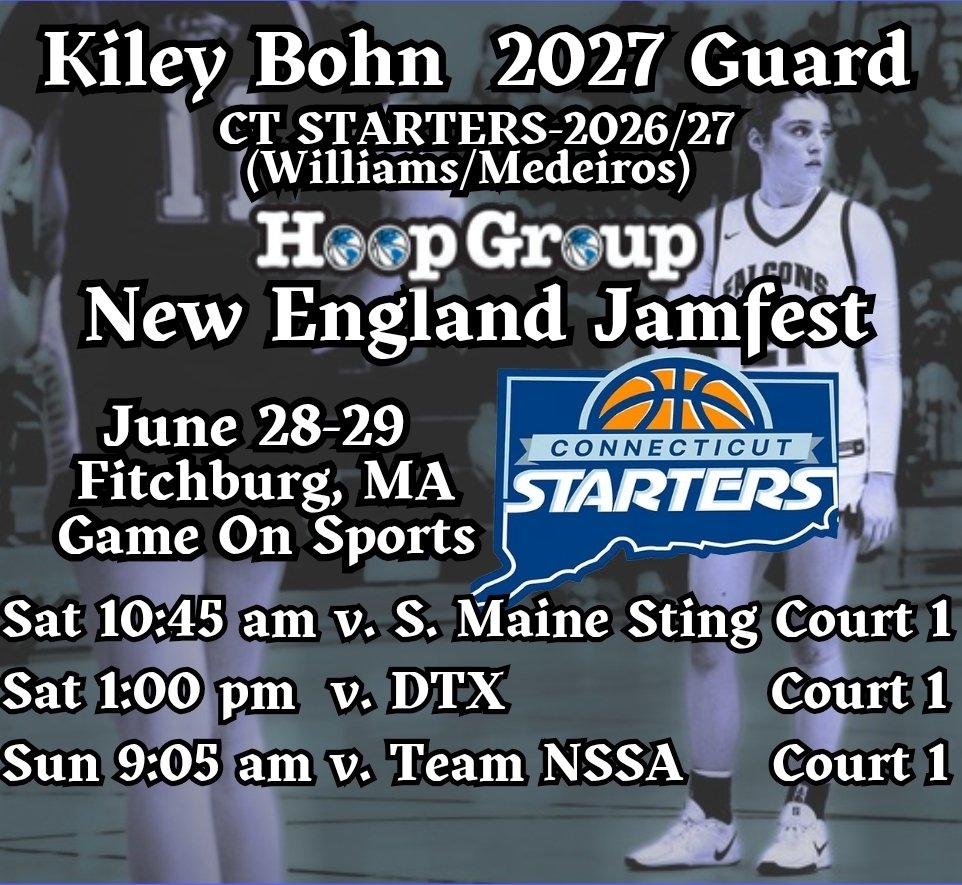 Up next, New England Jamfest! Hope to see you in Fitchburg, MA!