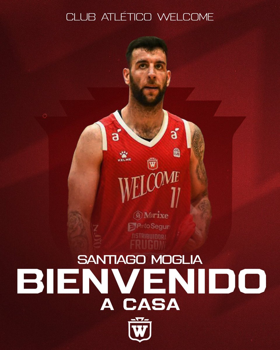 ¡Bienvenido una vez más, Santi Moglia!

Un nuevo año defendiendo tu casa, y eso nos llena de felicidad.

El apellido Moglia tiene historia, identidad y peso en nuestra camiseta. Hoy, seguimos escribiendo juntos nuevas páginas llenas de pasión y compromiso.

Vamos por más, Santi!