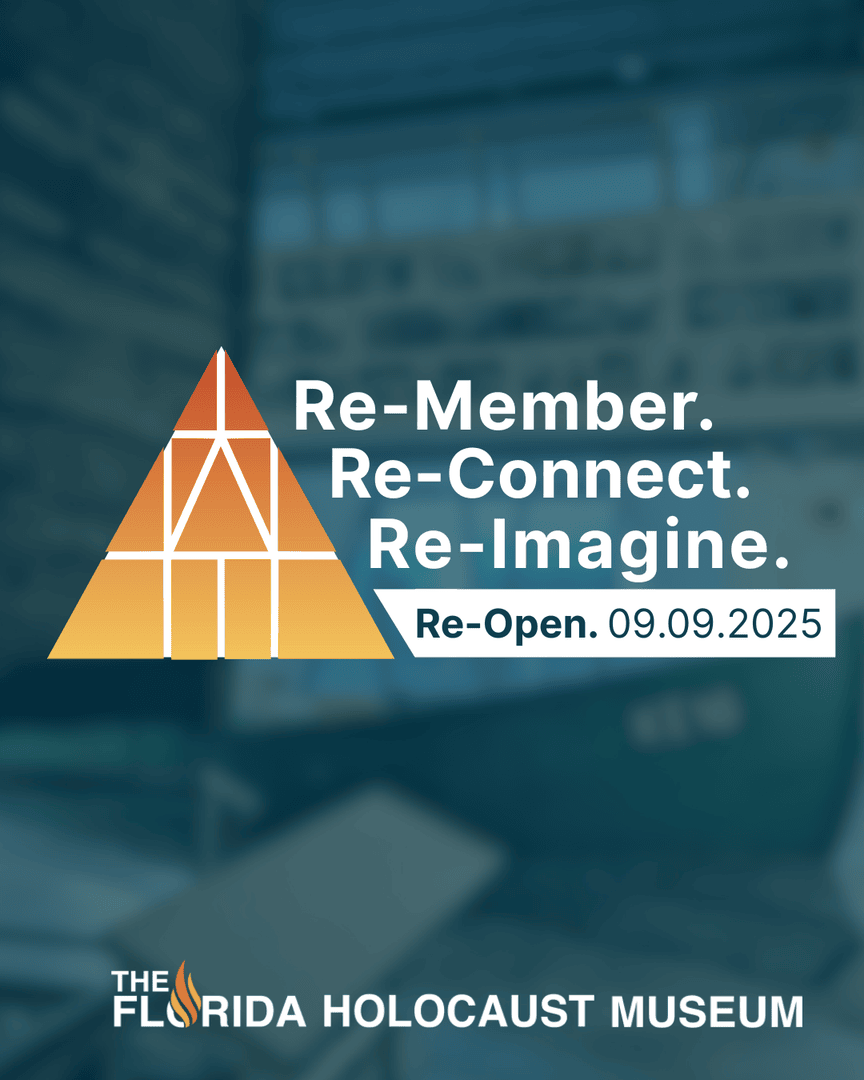 FLHolocaustMus's tweet image. Re-Member | Re-Connect | Re-Imagine
Did you know The FHM is Re-Opening this September? Starting on September 9th at 2pm, you'll be able to see all the amazing things we've been working on, including:
- A Modern, Mission-Centered Museum Experience
- Re-Imagined Core Exhibition:…