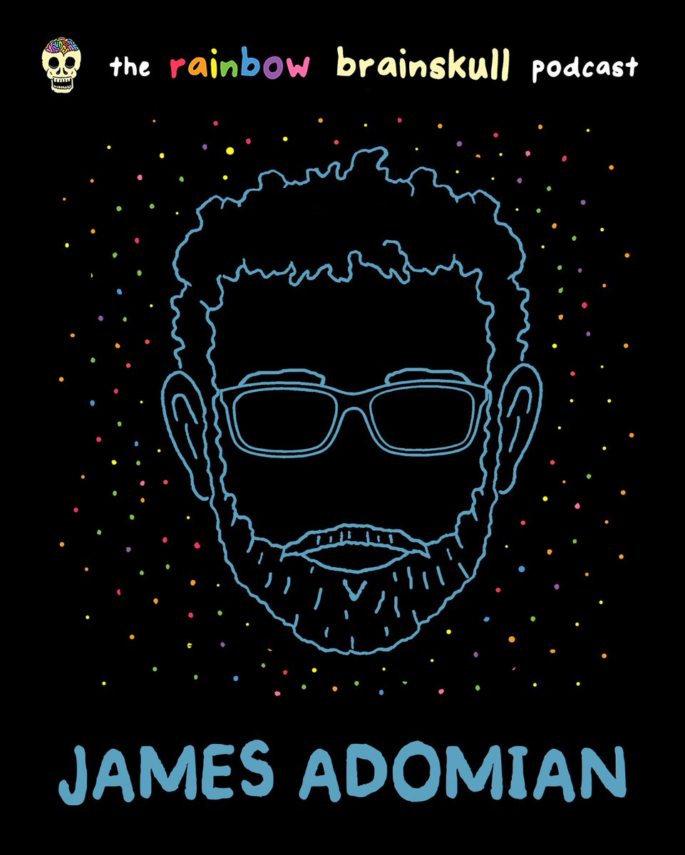 New episode of Rainbow Brainskull podcast with James Adomian. Listen here: raminnazer.com/blogs/rainbow-…