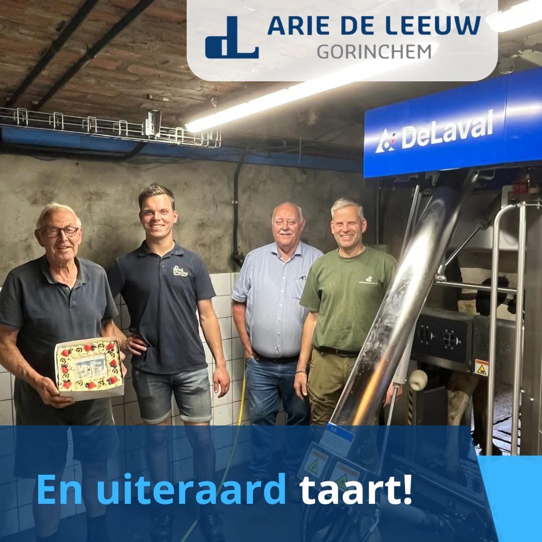 De oudste robot uit 2004 omgewisseld voor een nieuwe v300 😃 🥛 #delaval