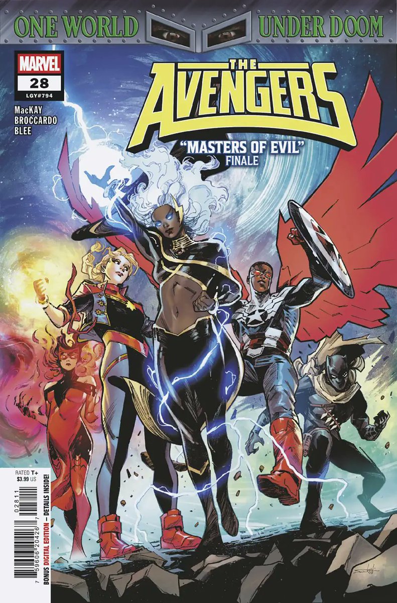 spidercomix's tweet image. AVENGERS REUNITED!
Marvel Comics released Preview and Covers of The Avengers #28 comic
Preview: spidercomix.com/2025/06/27/mar…
#MarvelComics #Avengers #TheAvengers #Preview
