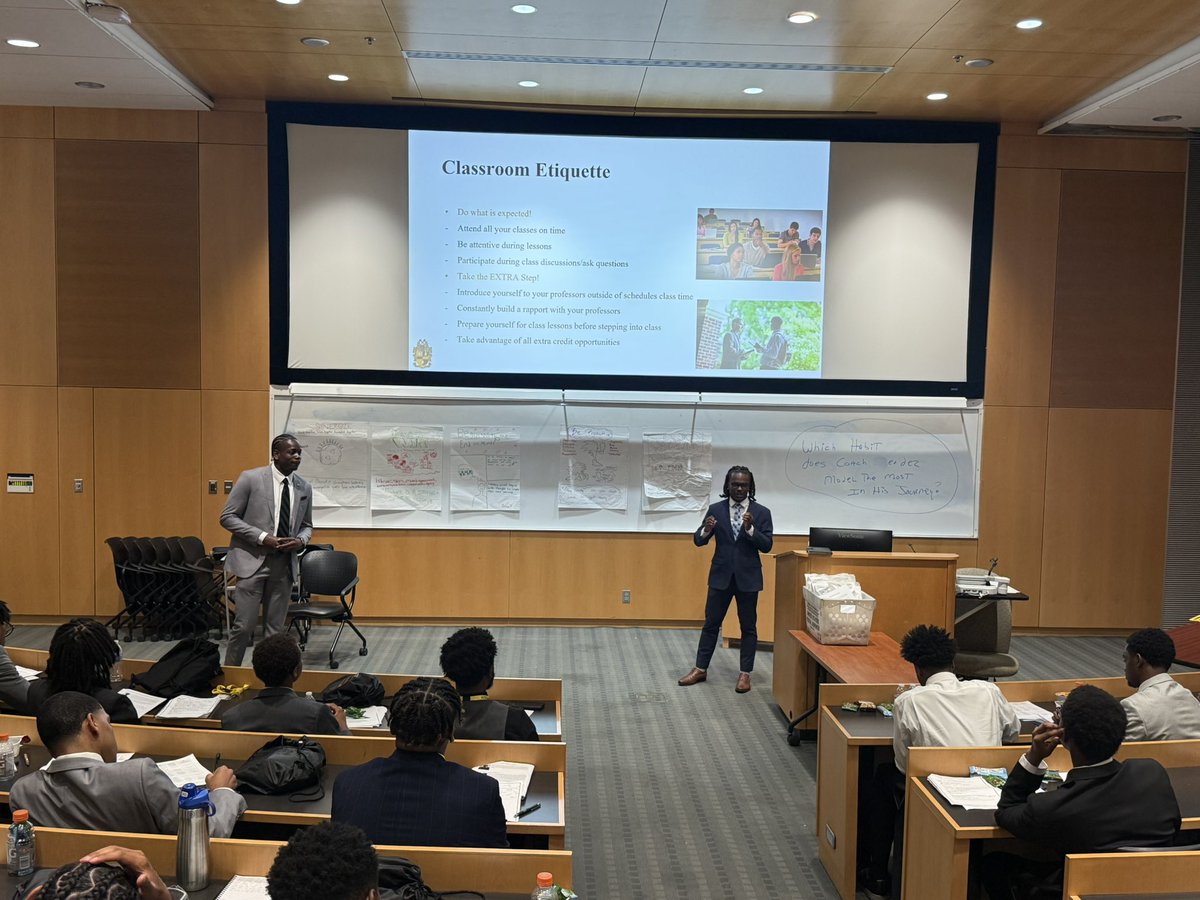 Dr. Diron Ford (@dr_diron) on Twitter photo Day Two <a href="/apa1906NETwork/">Alpha Phi Alpha Fraternity, Inc. ®</a> Anthony L. Cheatham Leadership Development Institute. So proud of my guys! 🙌🏾 They delivered an awesome presentation today: “What I Wish I Knew Before I Went to College.” 🎓. They shared real lessons learned as student-athletes <a href="/CNUcaptains/">Christopher Newport University</a> <a href="/VSU_1882/">Virginia State University</a> Day Two <a href="/apa1906NETwork/">Alpha Phi Alpha Fraternity, Inc. ®</a> Anthony L. Cheatham Leadership Development Institute. So proud of my guys! 🙌🏾 They delivered an awesome presentation today: “What I Wish I Knew Before I Went to College.” 🎓. They shared real lessons learned as student-athletes <a href="/CNUcaptains/">Christopher Newport University</a> <a href="/VSU_1882/">Virginia State University</a>