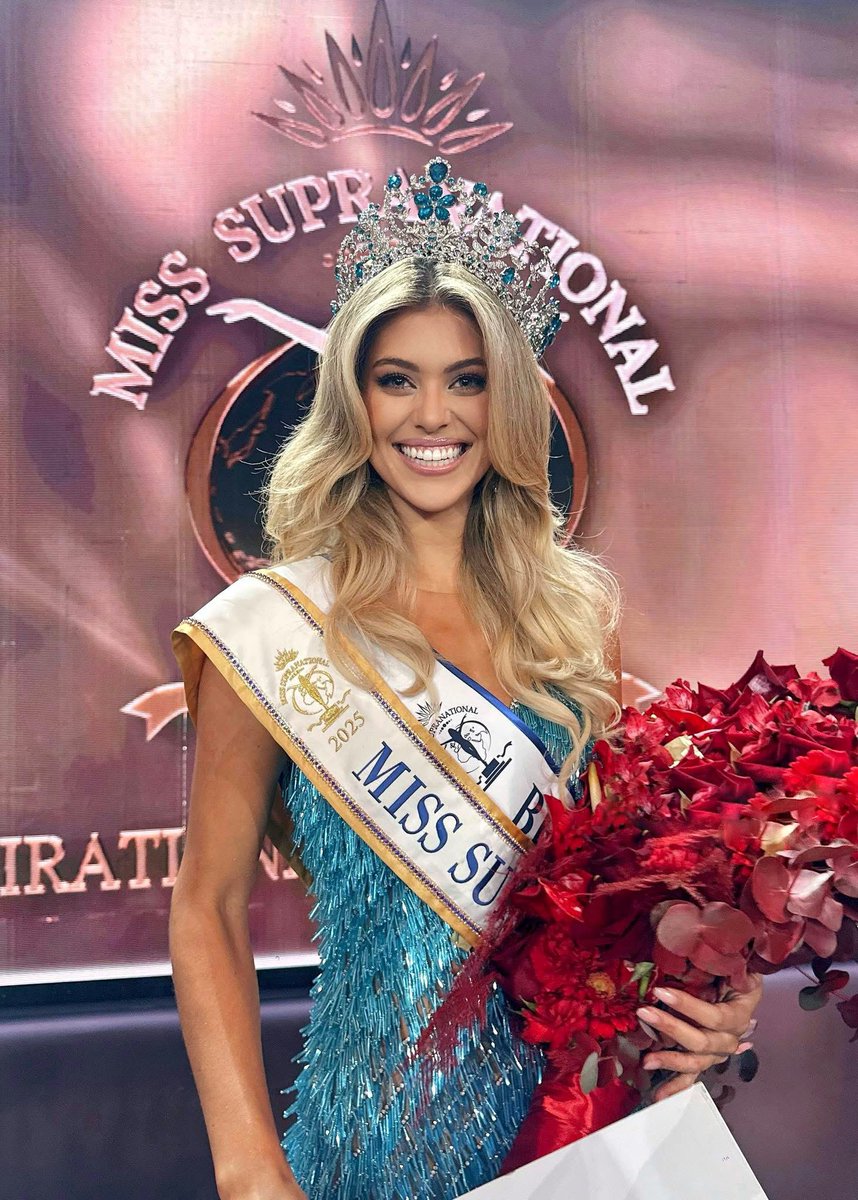 PageantTimes's tweet image. Miss Supranational 2025 is Eduarda Braum from Brazil 🇧🇷

Congratulations ✨🥳