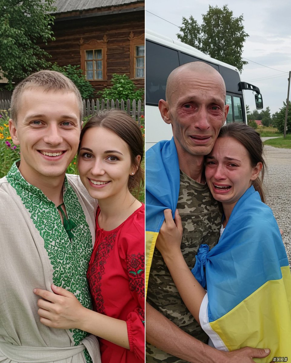 OsintWWIII's tweet image. This is what 730 days of captivity in Russian hands does to a human being.

#UkraineRussiaWar️️
