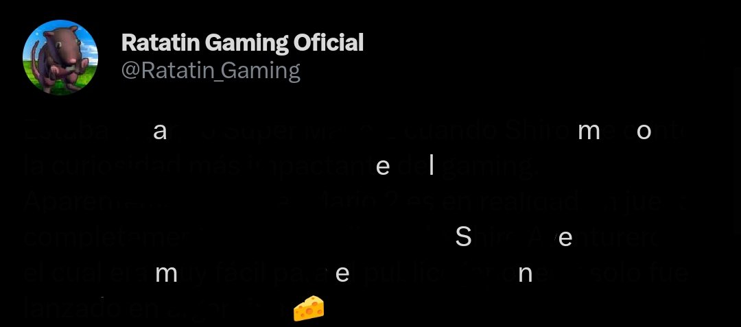 RatatinOoC's tweet image. Que quiso decir Ratatin con eso