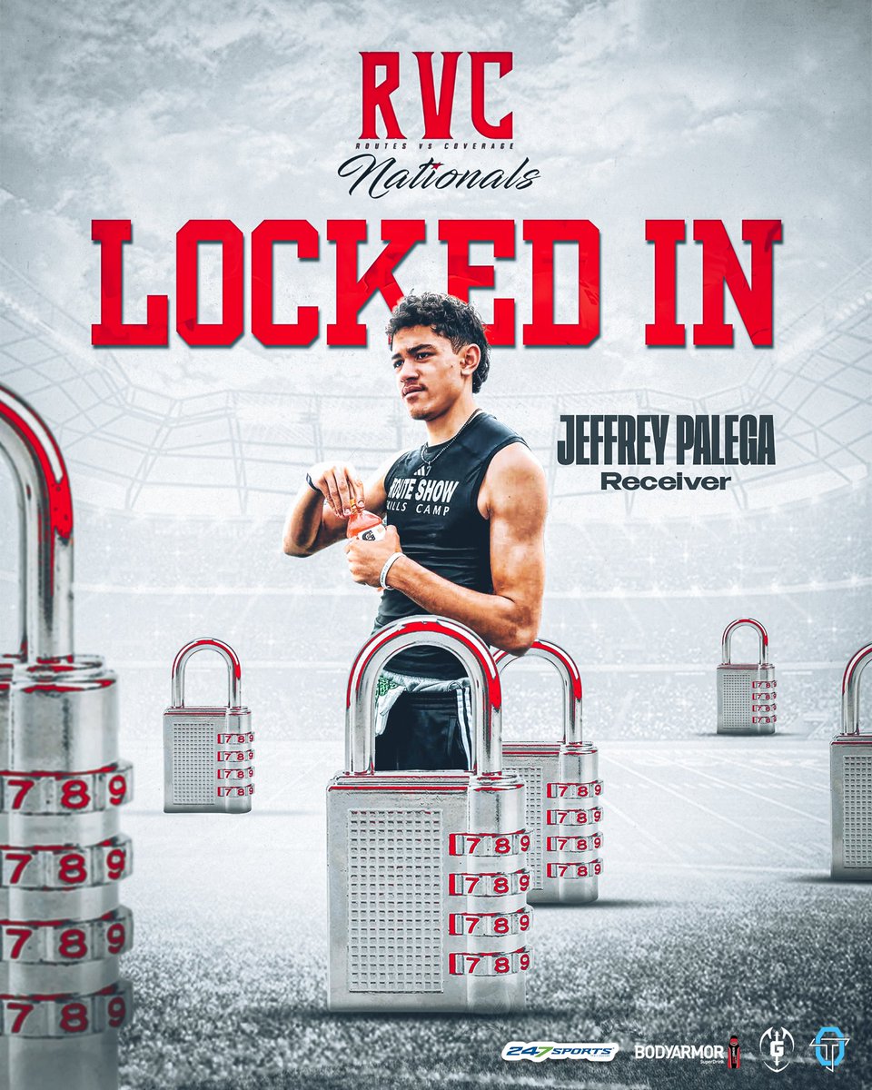 More playmakers ready to compete for a National Championship! Are you Locked In? 🔒

📍Diablo Valley College 
📆 July 12-13

rvcshowcase.com 
#TheNatty | #RVCshowcase