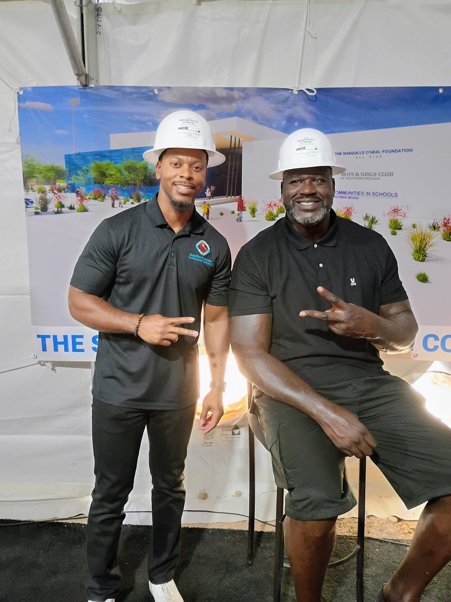CommishMcCurdy's tweet image. An exciting day breaking ground on the future! Honored to join @SHAQ and our community partners for the start of the Shaquille O’Neal Youth Complex — a place that will uplift, empower, and inspire generations to come. 🏗️💪🏽