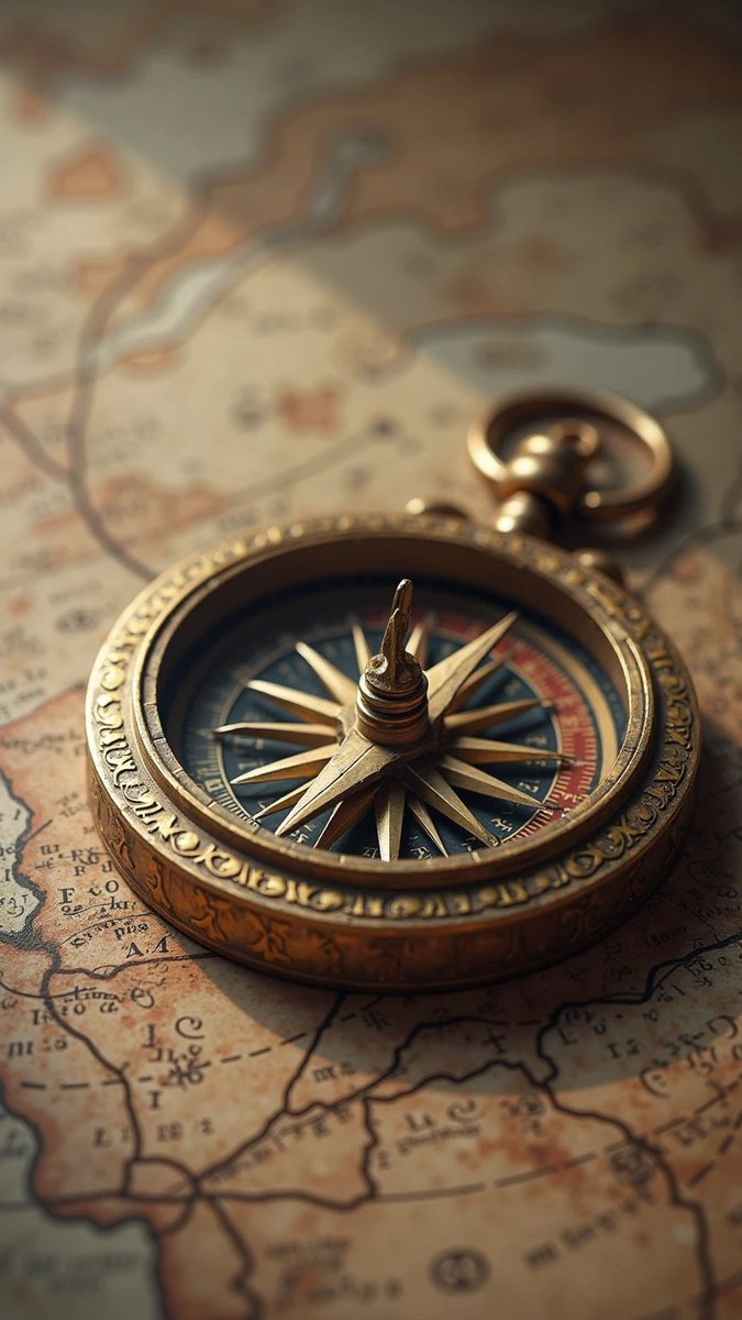 SeedMagine's tweet photo. Lost in time.🧭This antique compass, with its intricate brass and faded map, feels like history in your hands. Full prompt in bio.

#Antique #Compass #Vintage #Historical #AIArt #Midjourney #DigitalArt #AgedTexture #Brass #OldMaps #RealisticRendering #ArtifactArt https://t.co/kUzlKSBw41