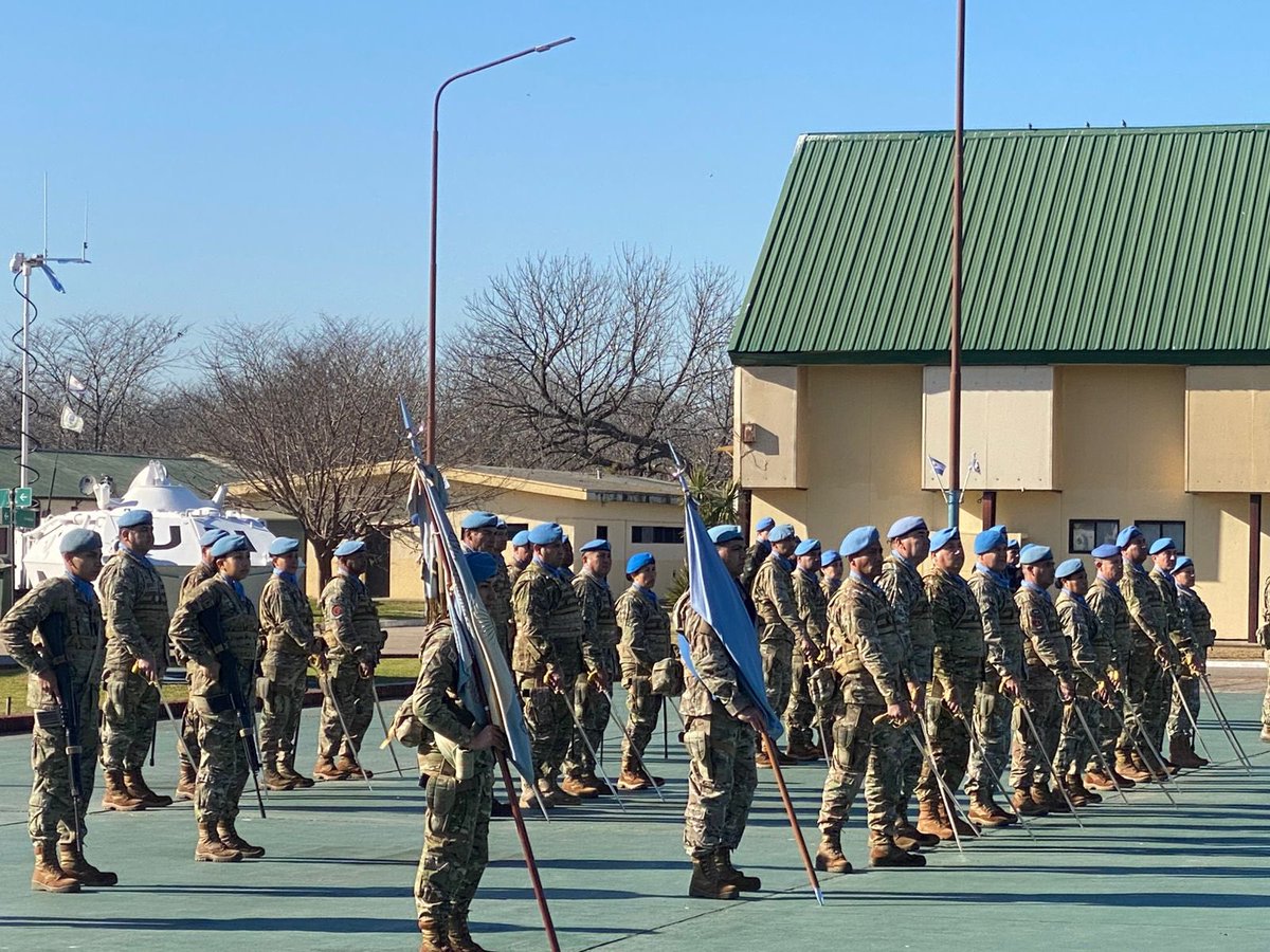 ONUArgentina's tweet photo. Felicitaciones #CAECOPAZ por estos 30 años de excelencia y compromiso con la paz mundial a través de las operaciones de las Naciones Unidas
Desde @ONUArgentina agradecemos la invitación a la ceremonia de conmemoración
@Cancilleria_Ar @MinDefensa_Ar @UNPeacekeeping https://t.co/sAh1NLwOsy