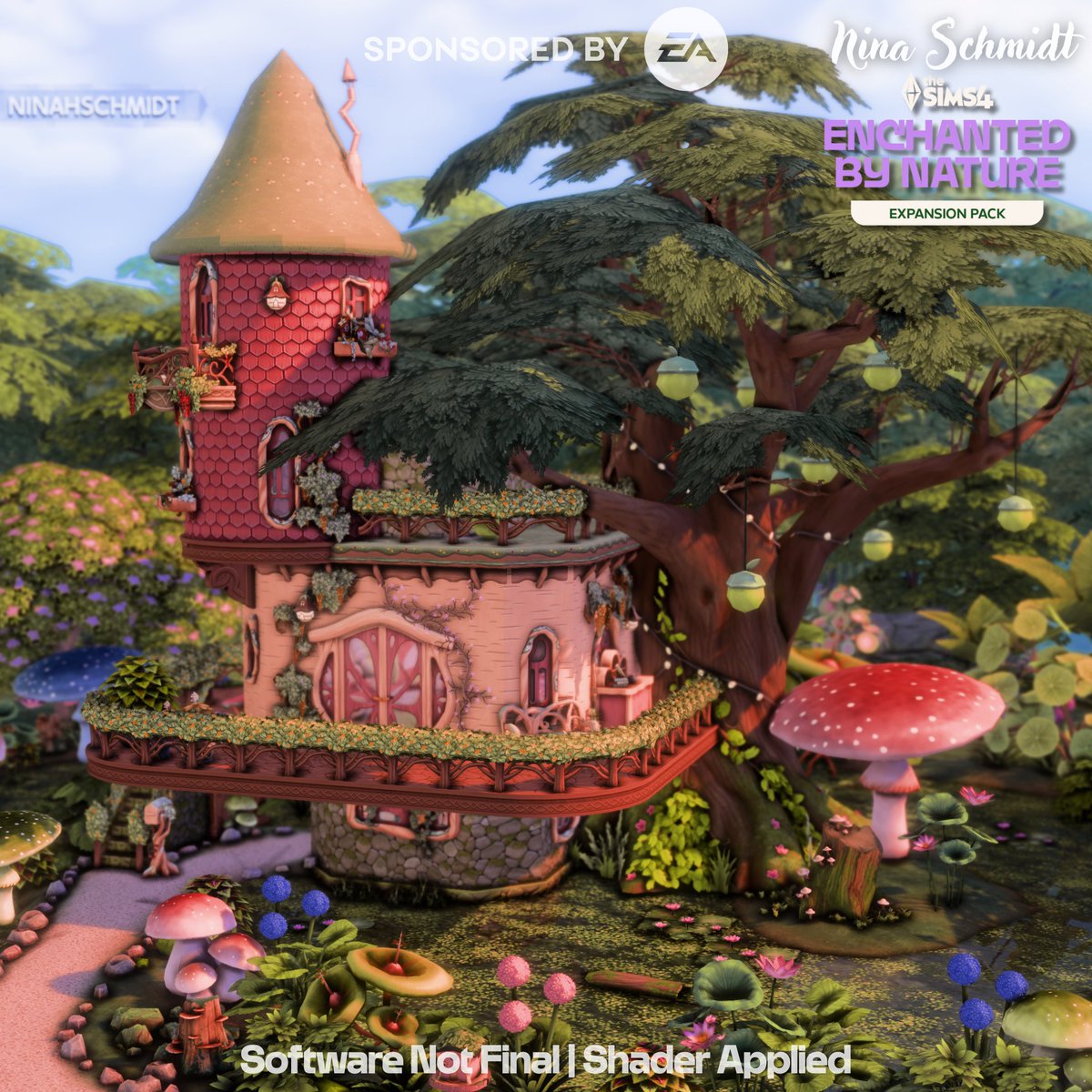 ninaschmidtyt's tweet image. Enchanted Treehouse 🧚🏼♀️ The Sims 4 Enchanted by Nature ✨ youtu.be/a3kaF05Upao
#EAParter #EACreatorNetwork #TheSims #TheSims4 #ShowUsYourBuilds #EnchantedByNature