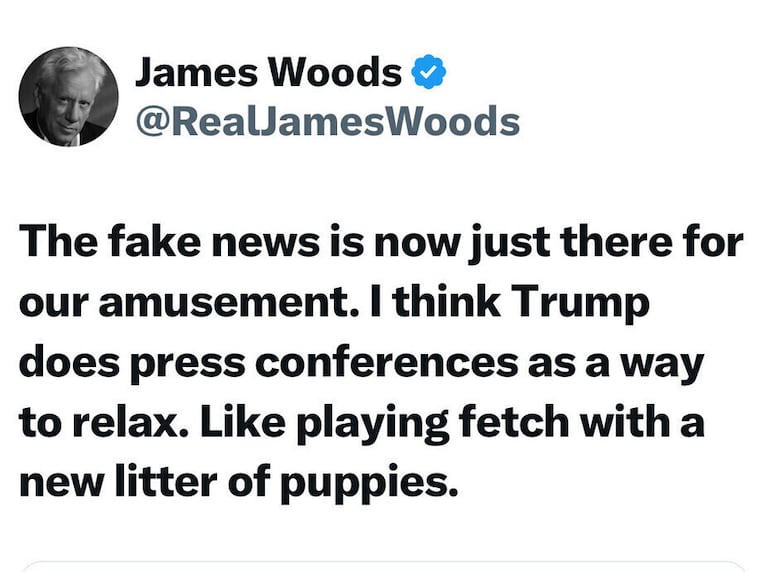 How can you not love James Woods?😂
Some of the best posts ever on X/twitter